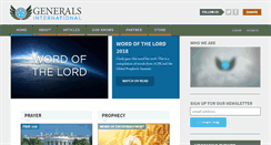 Desktop Screenshot of generals.org